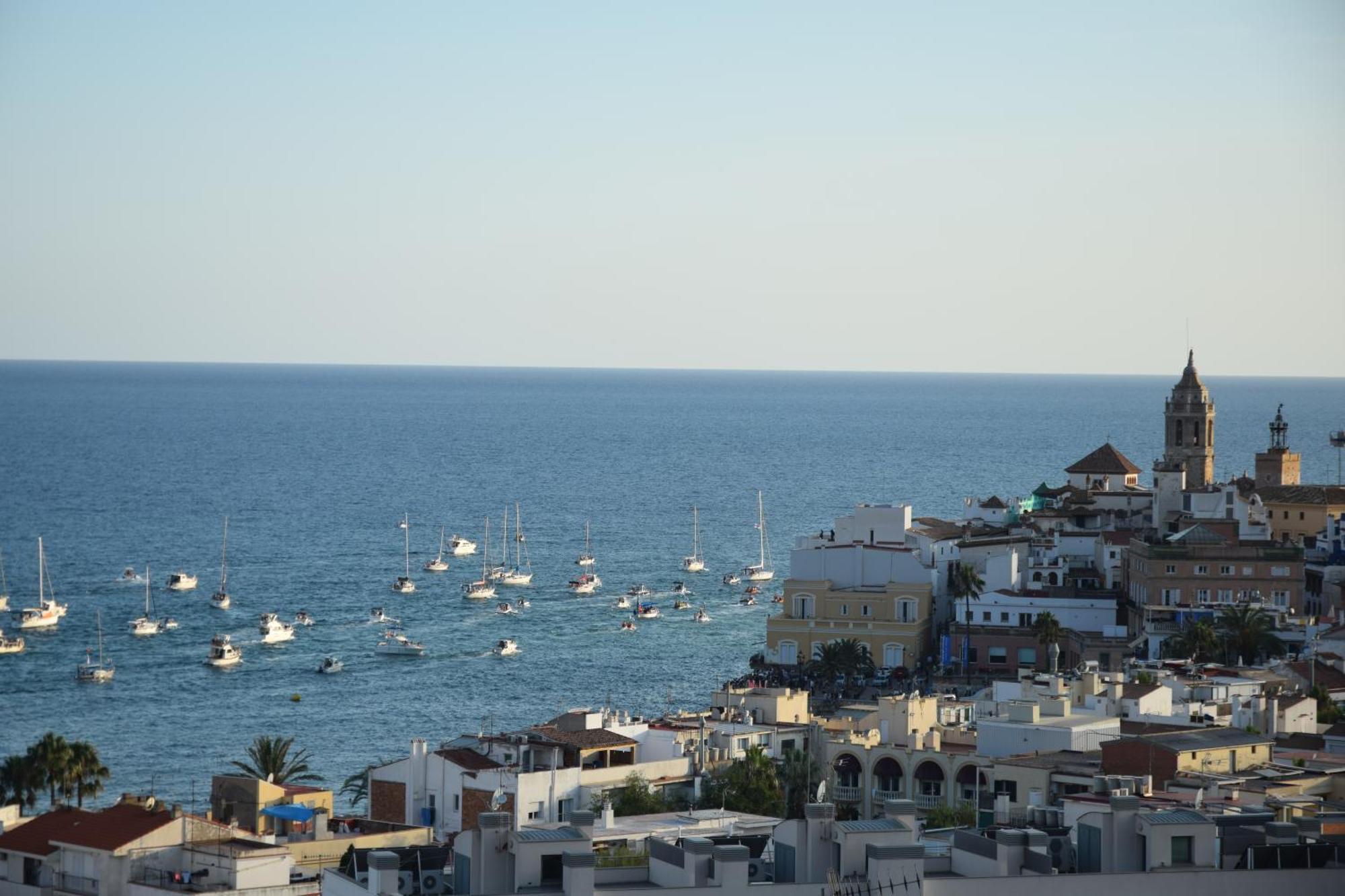 Apartamento Marinero, Vistas Impresionantes. Sitges Luaran gambar